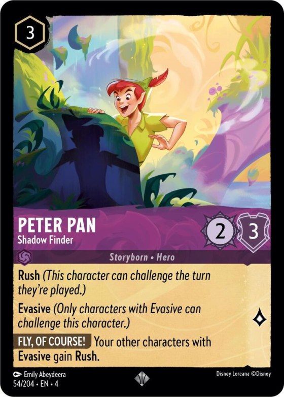 Peter Pan - Shadow Finder - Cold Foil