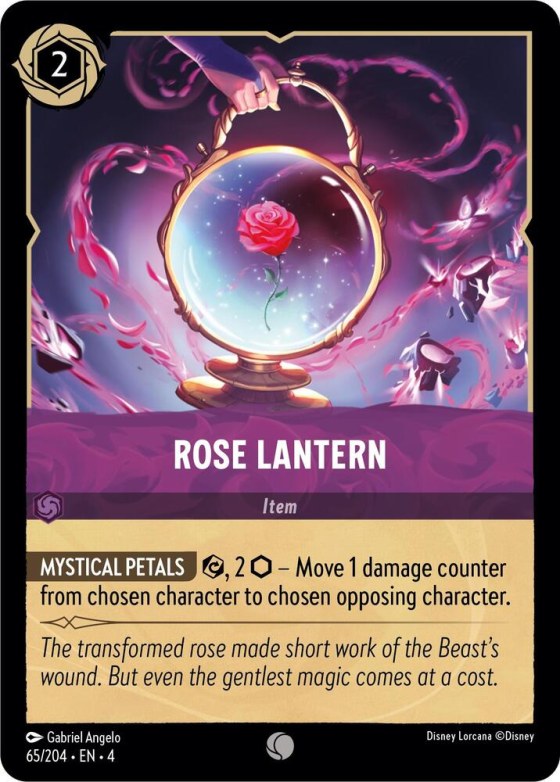 Rose Lantern - Cold Foil