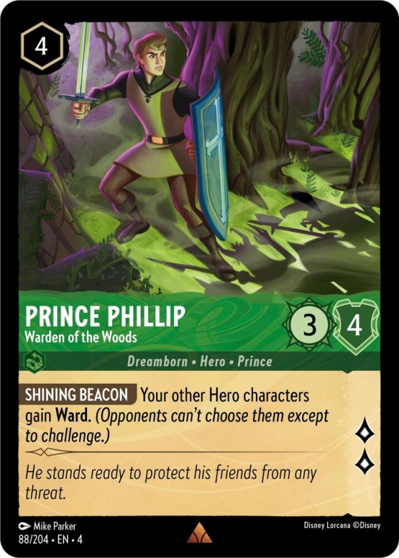 Prince Phillip - Warden of the Woods - Cold Foil