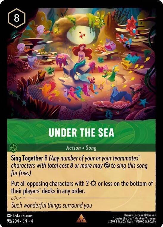 Under the Sea - Cold Foil