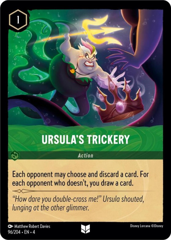 Ursula's Trickery - Cold Foil