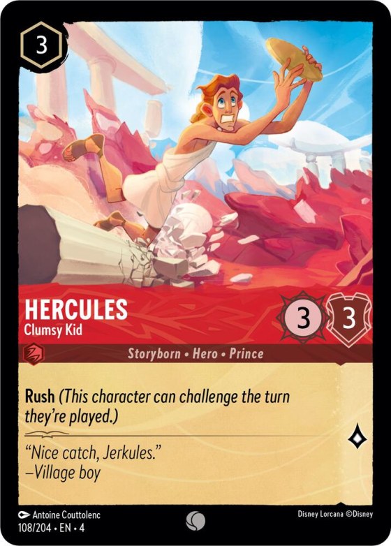 Hercules - Clumsy Kid - Cold Foil