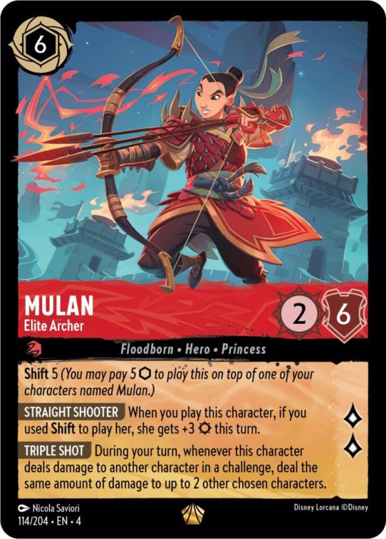 Mulan - Elite Archer - Cold Foil