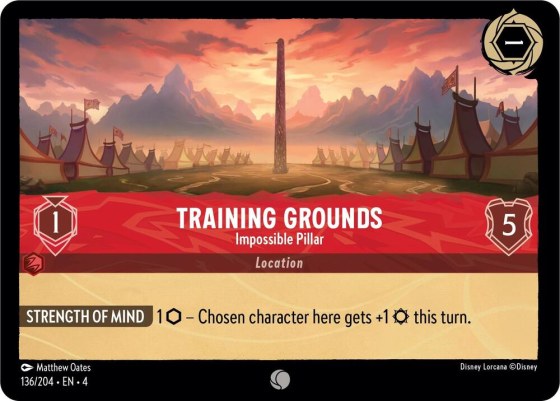 Training Grounds - Impossible Pillar - Cold Foil