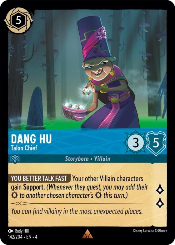 Dang Hu - Talon Chief - Cold Foil