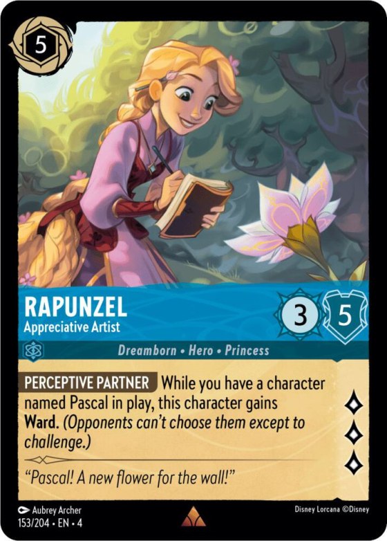 Rapunzel - Appreciative Artist - Cold Foil