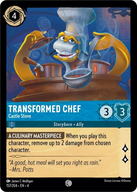 Transformed Chef - Castle Stove - Cold Foil