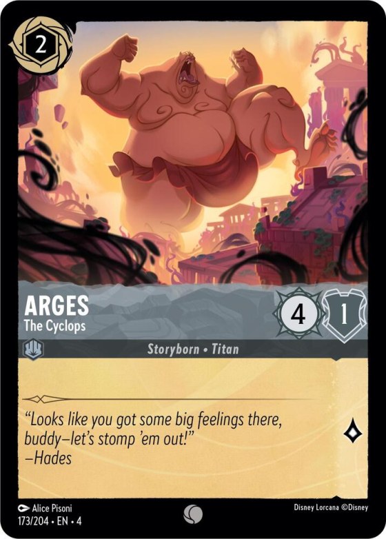 Arges - The Cyclops - Cold Foil