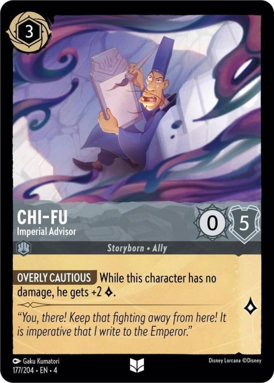 Chi-Fu - Imperial Advisor - Cold Foil