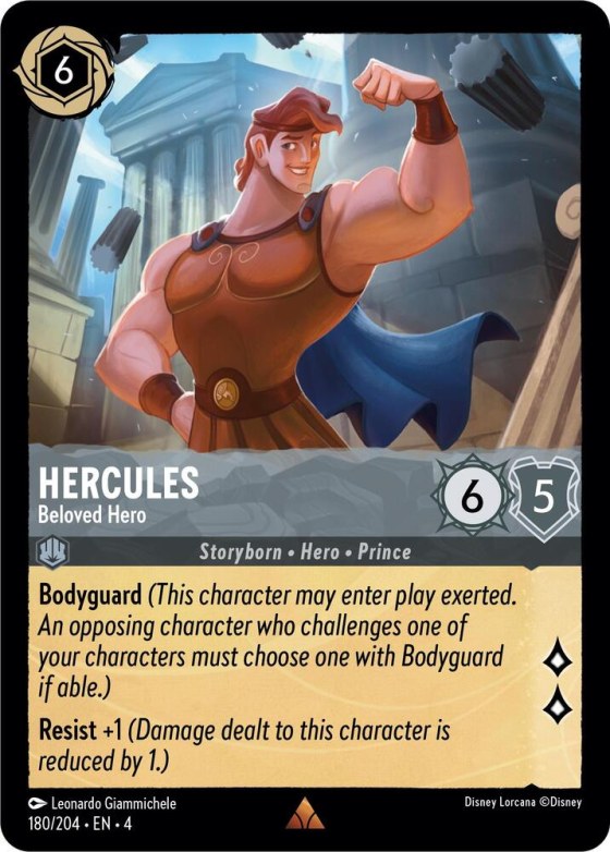 Hercules - Beloved Hero - Cold Foil