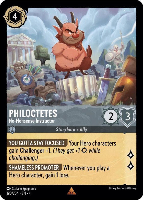 Philoctetes - No-Nonsense Instructor - Cold Foil