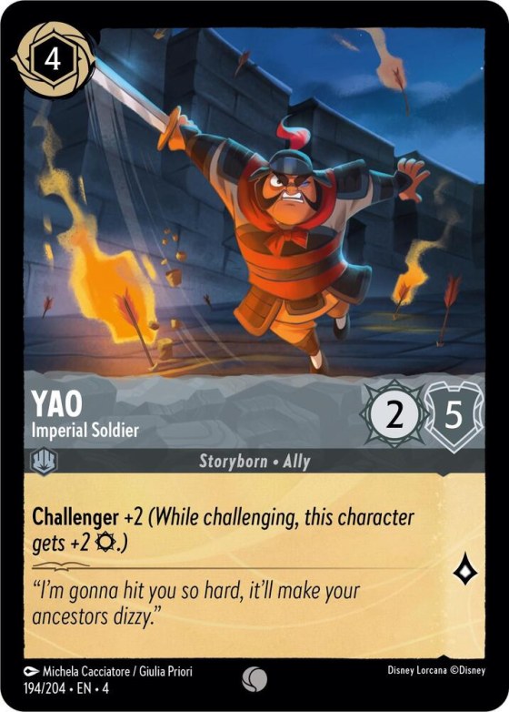Yao - Imperial Soldier - Cold Foil