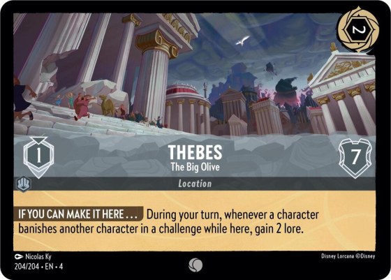 Thebes - The Big Olive - Cold Foil