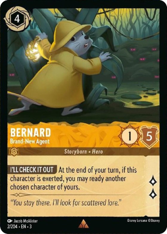 Bernard - Brand-New Agent - Cold Foil