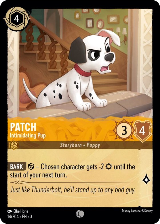 Patch - Intimidating Pup - Cold Foil