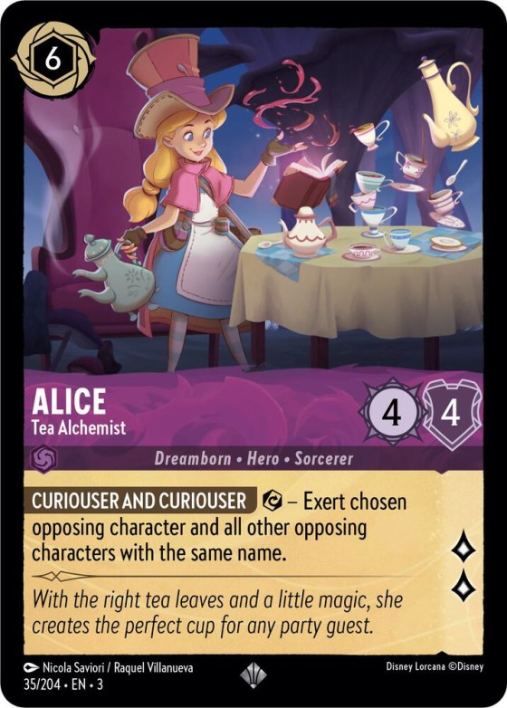 Alice - Tea Alchemist - Cold Foil