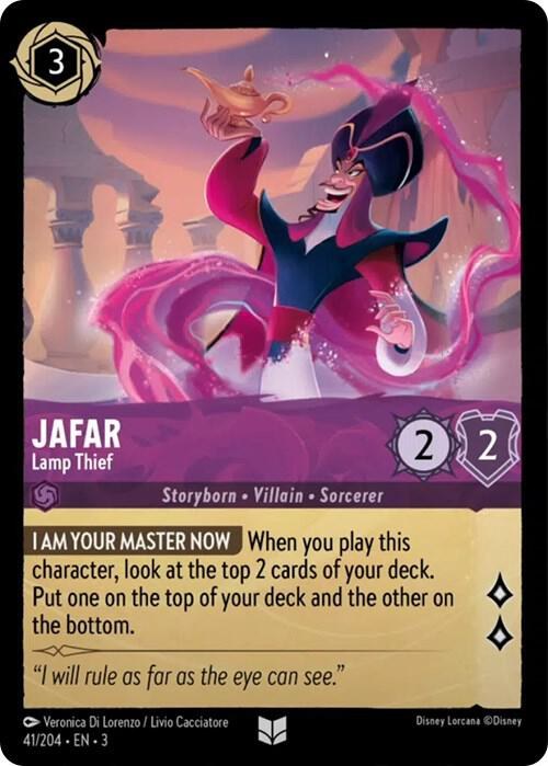 Jafar - Lamp Thief - Cold Foil