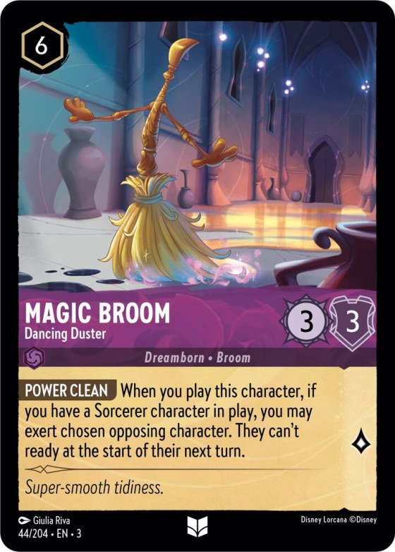 Magic Broom - Dancing Duster - Cold Foil