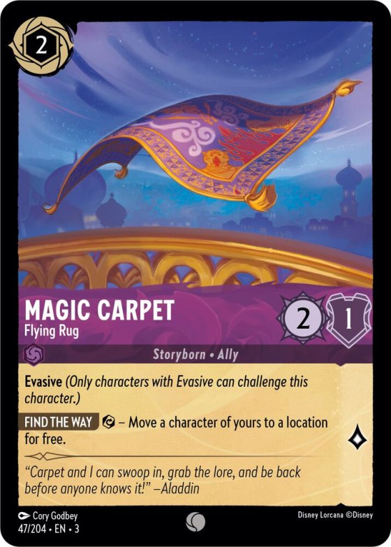 Magic Carpet - Flying Rug - Cold Foil