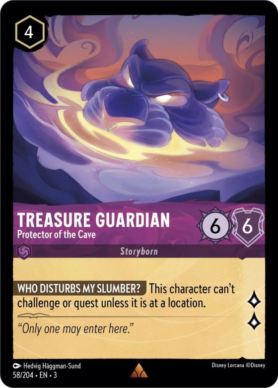 Treasure Guardian - Protector of the Cave - Cold Foil