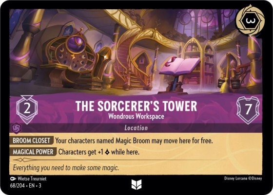 The Sorcerer's Tower - Wondrous Workspace - Cold Foil
