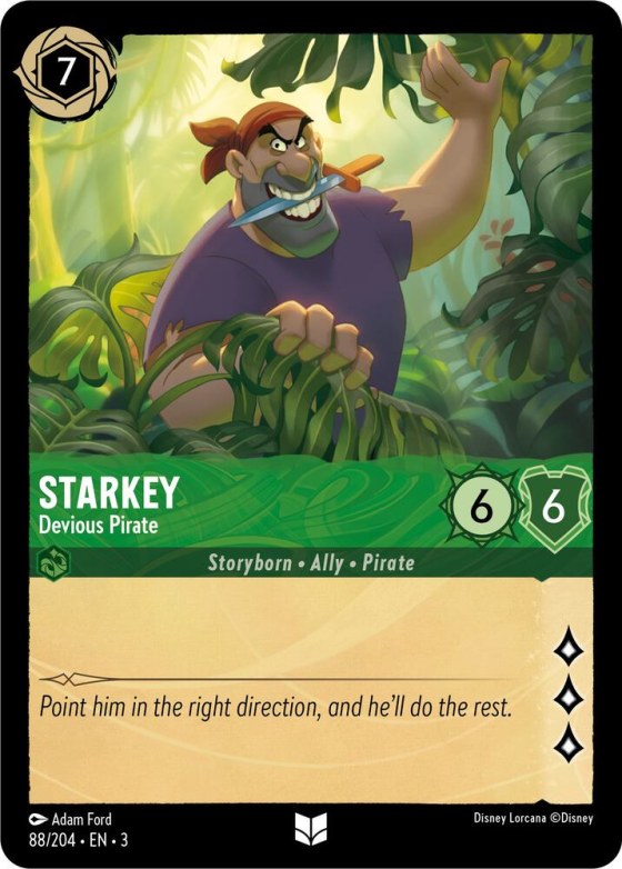 Starkey - Devious Pirate - Cold Foil