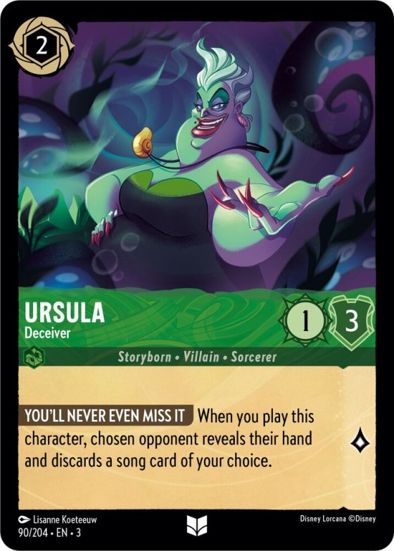 Ursula - Deceiver - Cold Foil
