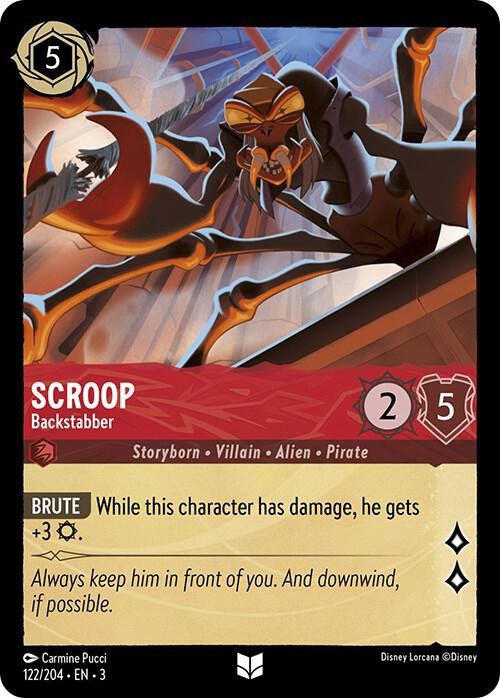 Scroop - Backstabber - Cold Foil