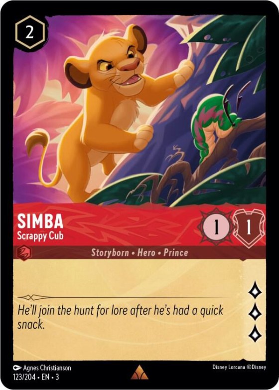 Simba - Scrappy Cub - Cold Foil