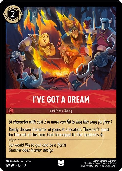 I've Got a Dream - Cold Foil