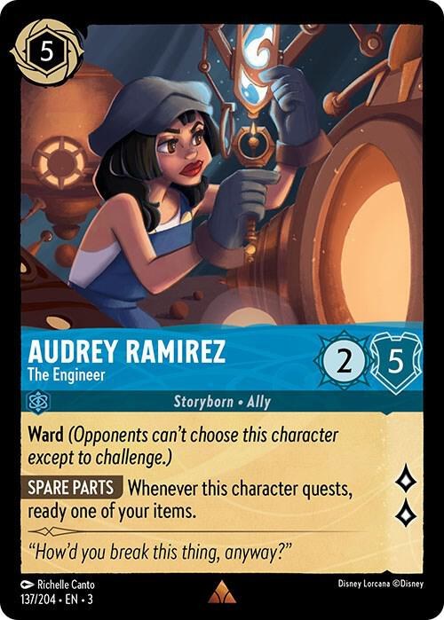 Audrey Ramirez - The Engineer - Cold Foil