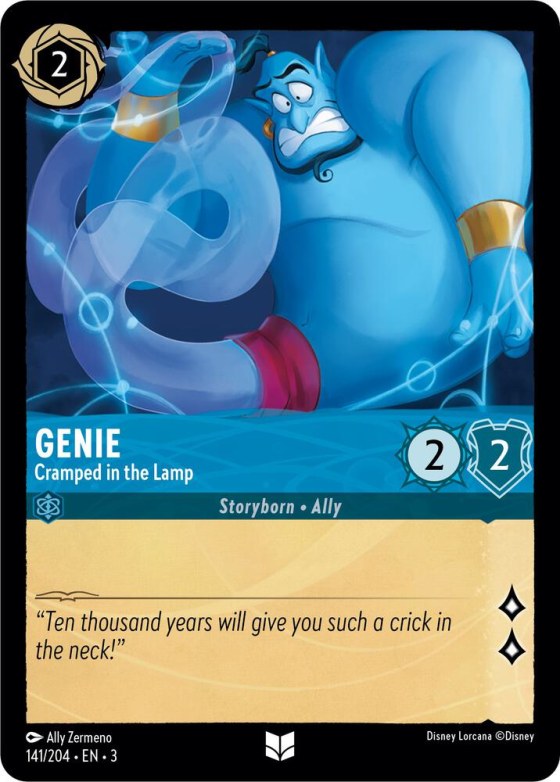 Genie - Cramped in the Lamp - Cold Foil