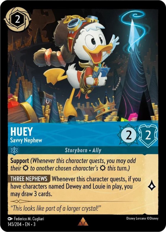 Huey - Savvy Nephew - Cold Foil
