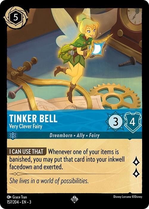 Tinker Bell - Very Clever Fairy - Cold Foil