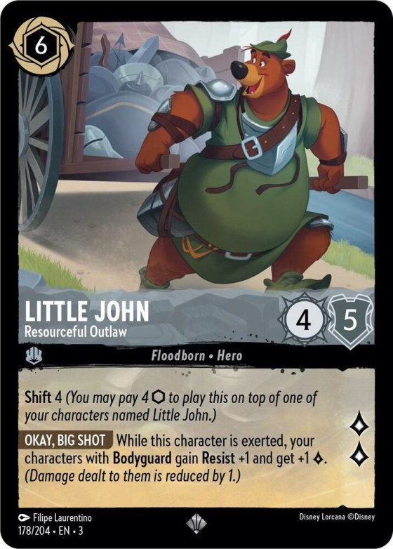 Little John - Resourceful Outlaw - Cold Foil