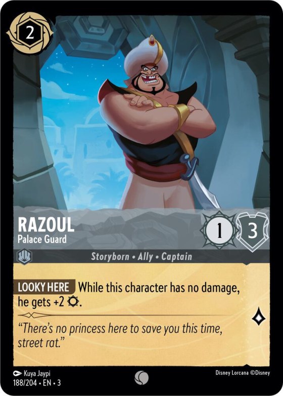 Razoul - Palace Guard - Cold Foil