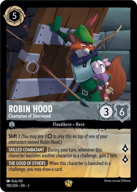 Robin Hood - Champion of Sherwood - Cold Foil