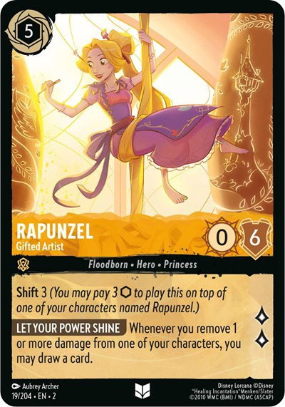 Rapunzel - Gifted Artist - Cold Foil
