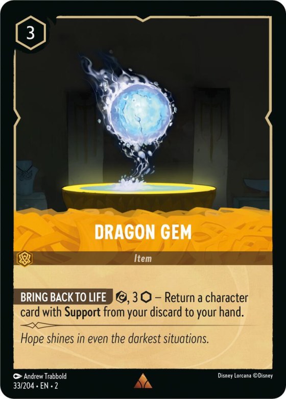 Dragon Gem - Cold Foil