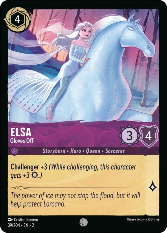 Elsa - Gloves Off - Cold Foil