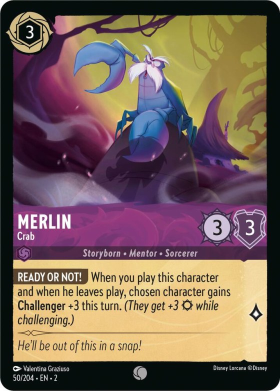 Merlin - Crab - Cold Foil