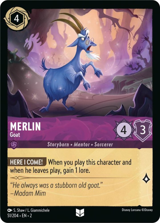 Merlin - Goat - Cold Foil