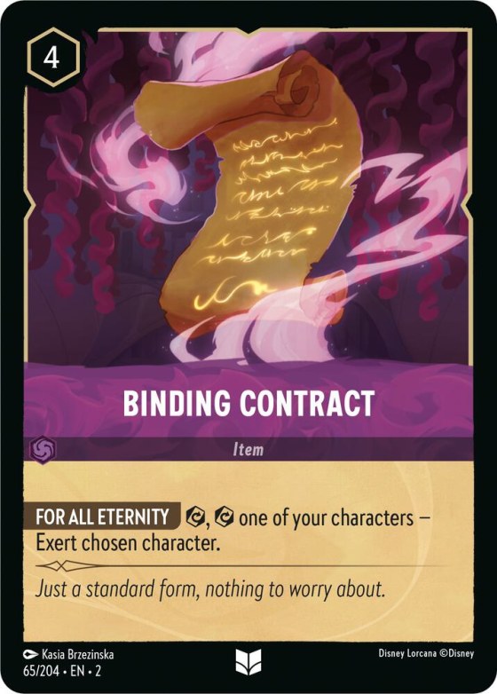 Binding Contract - Cold Foil