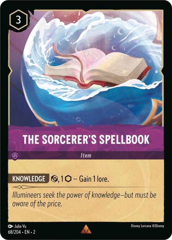 The Sorcerer's Spellbook - Cold Foil