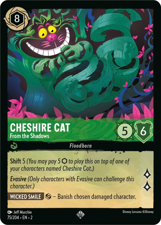 Cheshire Cat - From the Shadows - Cold Foil