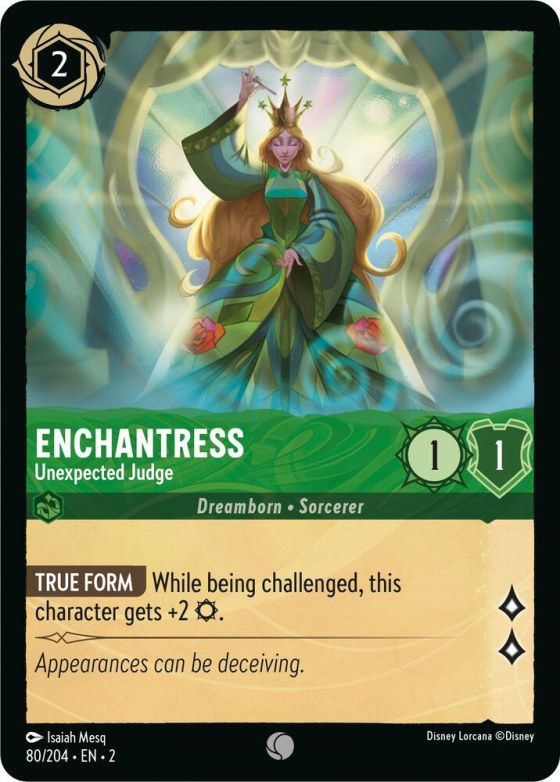 Enchantress - Unexpected Judge - Cold Foil