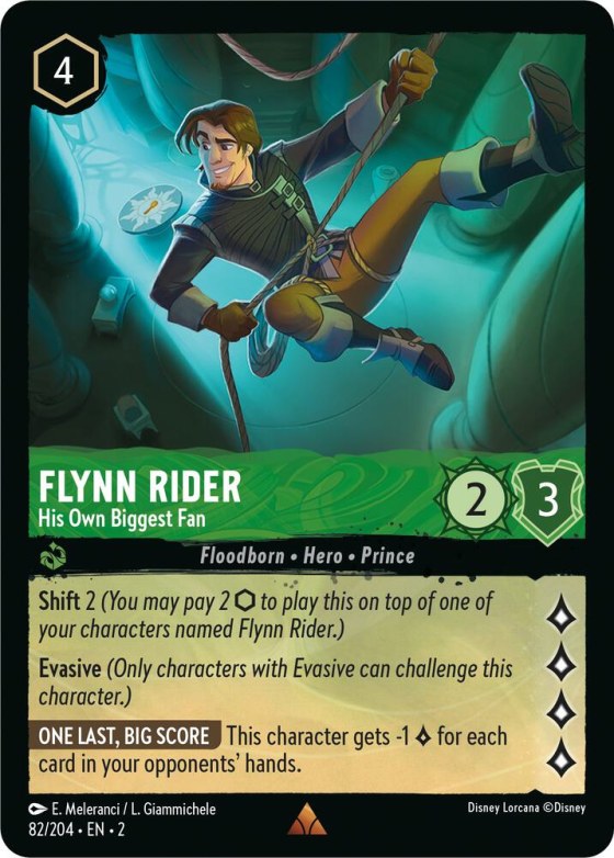 Flynn Rider - His Own Biggest Fan - Cold Foil