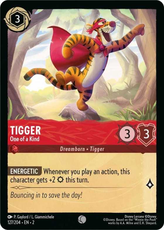 Tigger - One of a Kind - Cold Foil