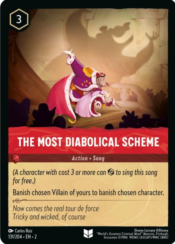 The Most Diabolical Scheme - Cold Foil