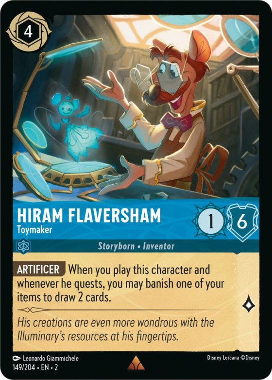 Hiram Flaversham - Toymaker - Cold Foil